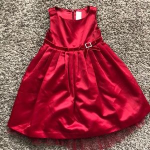 Red holiday dress